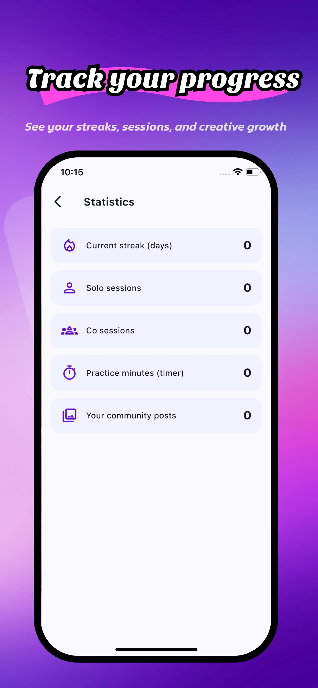 Tiigo app screen