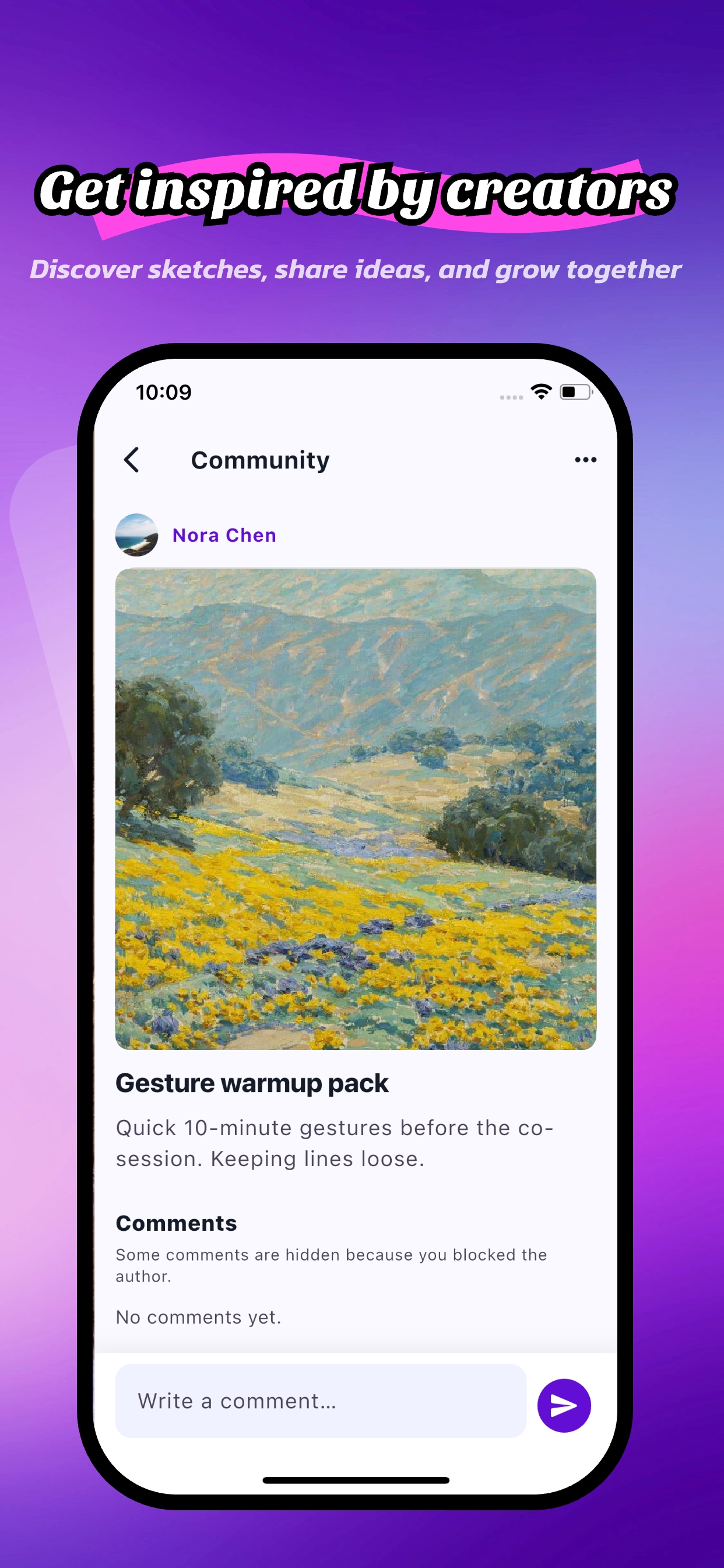 Tiigo app screen