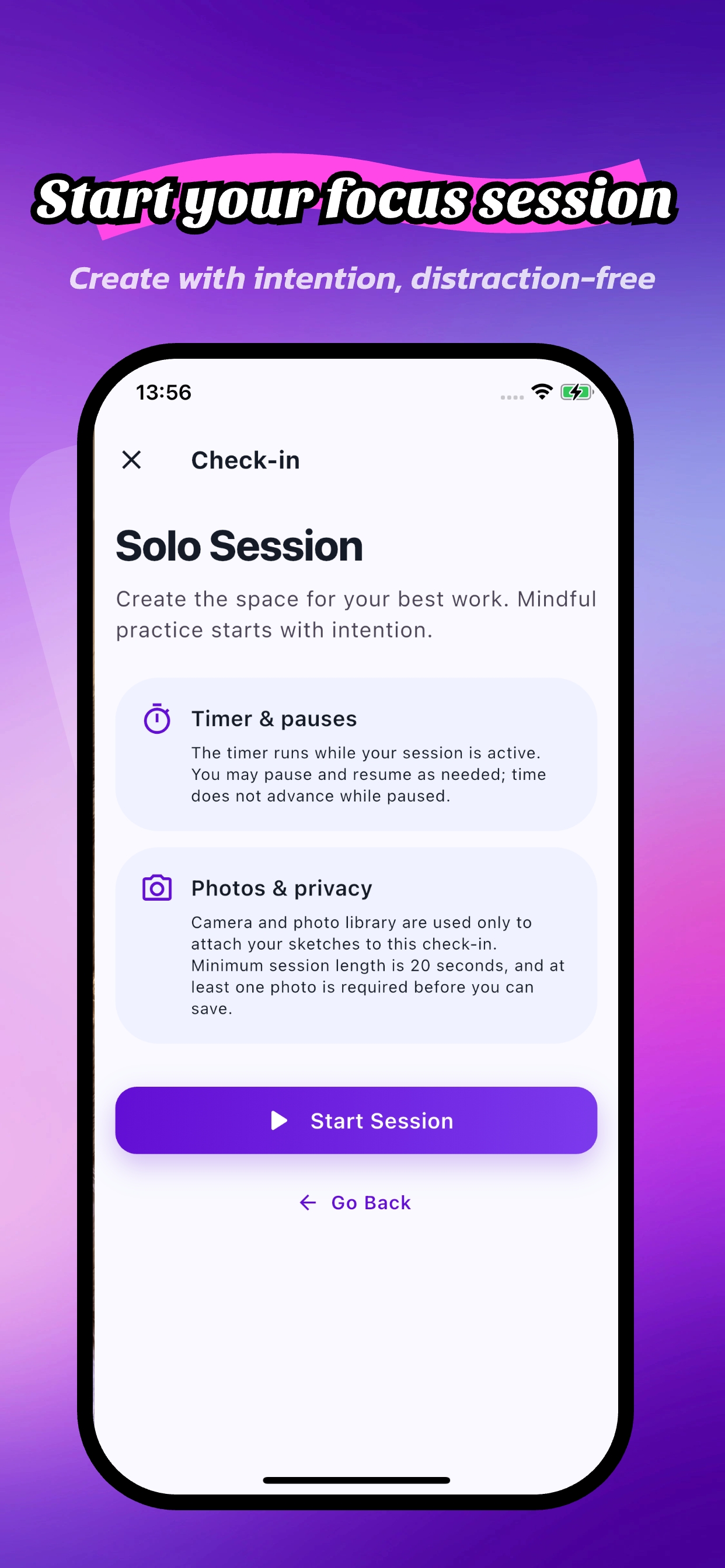 Tiigo app screen